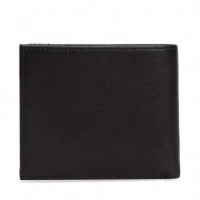 Cartera Plegable de Piel con Logo  TOMMY HILFIGER