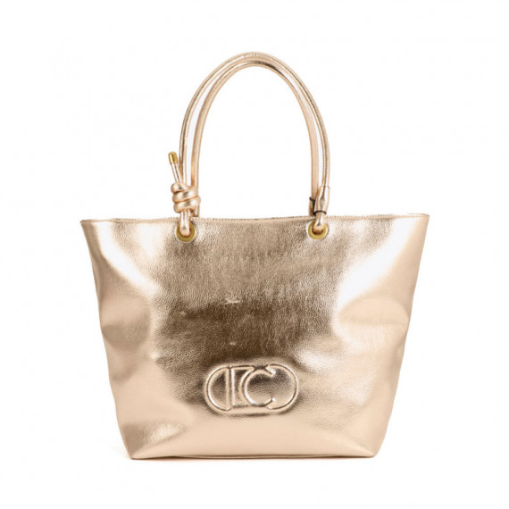 Shopper desestructurado dorado