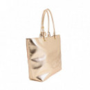 Shopper desestructurado dorado