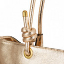 Shopper desestructurado dorado