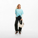 Bolso mediano ovalado grabados