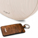 Bolso mediano ovalado grabados