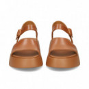 CARMELITA PLATAFORMA PIEL CUERO