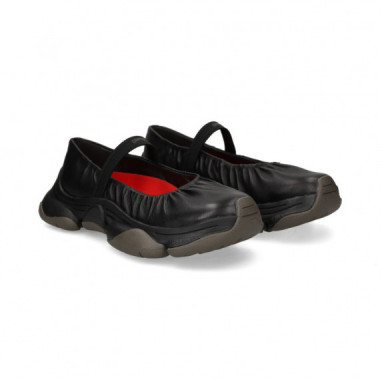 BAILARINA+MERCEDES PIEL NEGRO