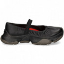 BAILARINA+MERCEDES PIEL NEGRO