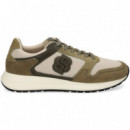 DEPORTIVO ANTE+NYLON TONOS KAKI