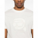 KARL LAGERFELD - T-SHIRT CREWNECK - 80 - 755052561224/80