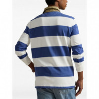 Polo RALPH LAUREN - Knit-rugby-pullover - Old Royal Trophy Cream - 710P05317002/OLD Royal Trophy Cream