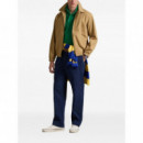 POLO RALPH LAUREN - whitmanchino-pleated - WASHED NEWPORT NAVY - 710850209020/WASHED NEWPORT NAVY