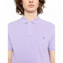 POLO RALPH LAUREN - sskccmslm1-short sleeve-knit - SKY LAVENDER C7560 - 710680784463/SKY LAVENDER C7560