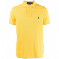 Polo RALPH LAUREN - SSKCCMSLM1-SHORT Sleeve-knit - Yellowfin C7370 - 710782592020/YELLOWFIN C7370