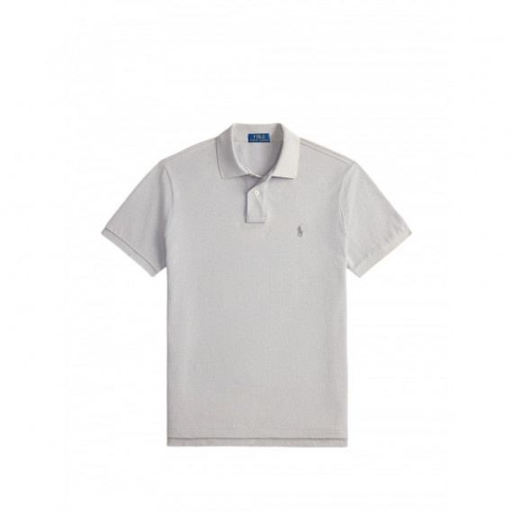 POLO RALPH LAUREN - sskccmslm1-short sleeve-knit - SOFT GREY C9676 - 710680784466/SOFT GREY C9676