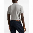 POLO RALPH LAUREN - sskccmslm1-short sleeve-knit - SOFT GREY C9676 - 710680784466/SOFT GREY C9676