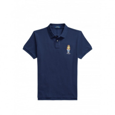 POLO RALPH LAUREN - knit-polo - NEWPORT NAVY HERITAGE BEAR - 710B16251001/NEWPORT NAVY HERITAGE BEAR