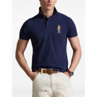 Polo RALPH LAUREN - Knit-polo - Newport Navy Heritage Bear - 710B16251001/NEWPORT Navy Heritage Bear