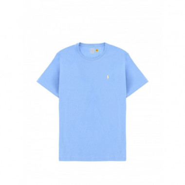 POLO RALPH LAUREN - sscncmslm2-short sleeve-t-shirt - BRISTOL BLUE C1359 - 710671438454/BRISTOL BLUE C1359