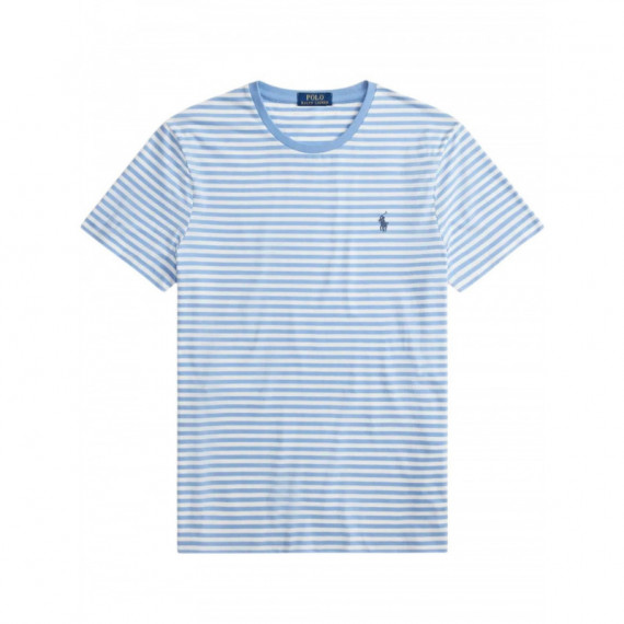 POLO RALPH LAUREN - ssydcnm18-short sleeve-t-shirt - BRISTOL BLUE WHITE - 710956828007/BRISTOL BLUE WHITE