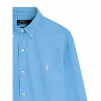 Polo RALPH LAUREN - Cubdppcs-long Sleeve-sport Shirt - Bristol Blue - 710805564067/BRISTOL Blue