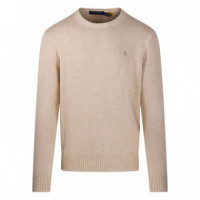 POLO RALPH LAUREN - lscnpp7gg-long sleeve-sweater - DUNE MELANGE - 710810846042/DUNE MELANGE