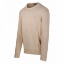 POLO RALPH LAUREN - lscnpp7gg-long sleeve-sweater - DUNE MELANGE - 710810846042/DUNE MELANGE