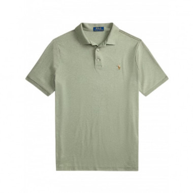 POLO RALPH LAUREN - SSKCCMSLMM1-SHORT SLEEVE-KNIT - FADED MINT - 710704319500/FADED MINT