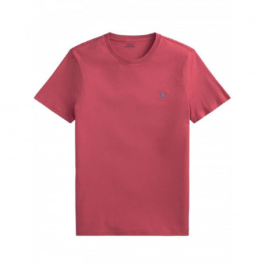 POLO RALPH LAUREN - SSCNCMSLM2-SHORT SLEEVE-T-SHIRT - RED SKY C7215 - 710671438515/RED SKY C7215