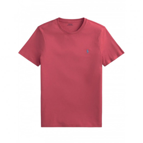 POLO RALPH LAUREN - SSCNCMSLM2-SHORT SLEEVE-T-SHIRT - RED SKY C7215 - 710671438515/RED SKY C7215