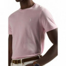 POLO RALPH LAUREN - SSCNCMSLM2-SHORT SLEEVE-T-SHIRT - GARDEN PINK C1730 - 710671438520/GARDEN PINK C1730