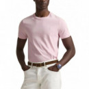 POLO RALPH LAUREN - SSCNCMSLM2-SHORT SLEEVE-T-SHIRT - GARDEN PINK C1730 - 710671438520/GARDEN PINK C1730