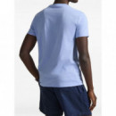 POLO RALPH LAUREN - SSCNCMSLM2-SHORT SLEEVE-T-SHIRT - AUSTIN BLUE - 710671438020/AUSTIN BLUE