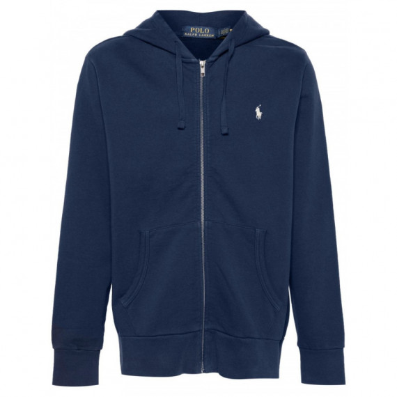 POLO RALPH LAUREN - LSFZHOODM4-LONG SLEEVE-SWEATSHIRT - CRUISE NAVY - 710916692014/CRUISE NAVY