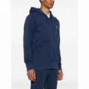 POLO RALPH LAUREN - LSFZHOODM4-LONG SLEEVE-SWEATSHIRT - CRUISE NAVY - 710916692014/CRUISE NAVY