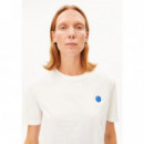 Camisetas Mujer Camiseta ARMEDANGELS Lualaa Embro White