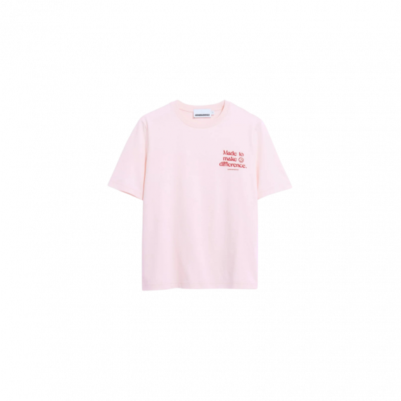 Camisetas Mujer Camiseta ARMEDANGELS Lualaa Embro Pink Mist