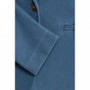 Chaquetas Mujer Blazer ICHI Kate Denim Medium Blue