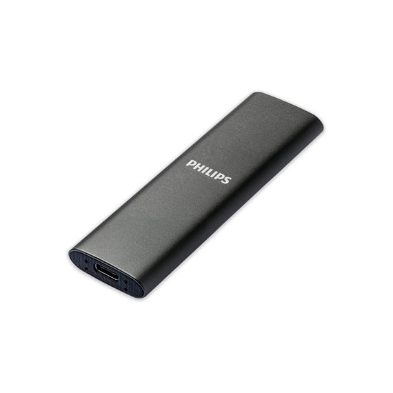 PHILIPS Disco Duro SSD Externo 2TB 550MB/s Usb C FM02SS030P