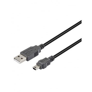 TM ELECTRON Cable Usb 2.0 a Mini Usb 1.8Mtrs Negro CXU101218