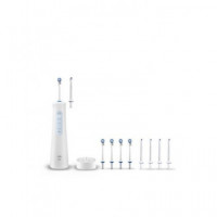 ORAL-B Special Pack Microjet Power4 Irrigador Bucal Aquacare Series 4 Repuesto 4 Water Set +4 OXIJET