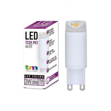 TM Electron Bombilla Led G9 3W 250 Lumenes Luz Calida TCG9-P01
