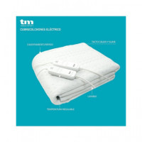 TM ELECTRON Manta Electrica 160X140CM 60W X2 TMHEP202 Lavable,temperatura Regulable