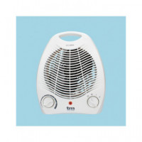 TM ELECTRON Termoventilador Calefactor TMFH403 2000W Templado y Caliente con Asa
