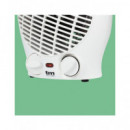 TM ELECTRON Termoventilador Calefactor TMFH412 2000W 3 Modos Funcionamiento Con Asa