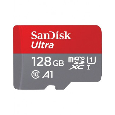 SANDISK Tarjeta Memoria Micro SDXC 128Gb Ultra UHS-I 140Mbs/667X Clase 10