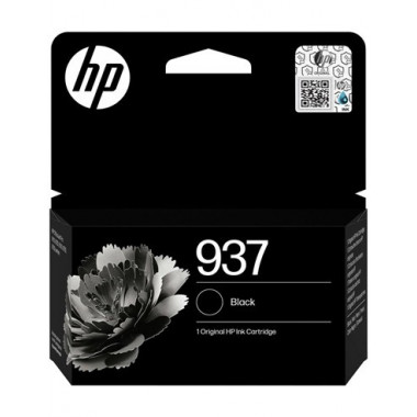 HP 937 Cartucho de Tinta Negro 4S6W5NE