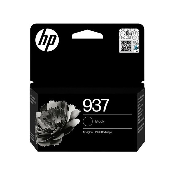 HP 937 Cartucho de Tinta Negro 4S6W5NE