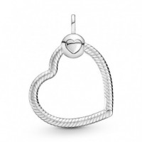Pandora Dia de la Madre Colgante O Moments en Plata de Ley Corazón 399384C00