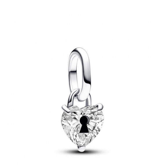 Pandora Charm Mini Colgante en plata de ley Cerradura Corazón 793086C01
