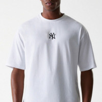 New Era Camiseta oversize 60675748-WHI