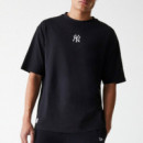 New Era Camiseta oversize 60675746-BLACK