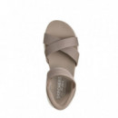 Skechers Sandalias Ultra Flex 30 Taupe 119975-TPE